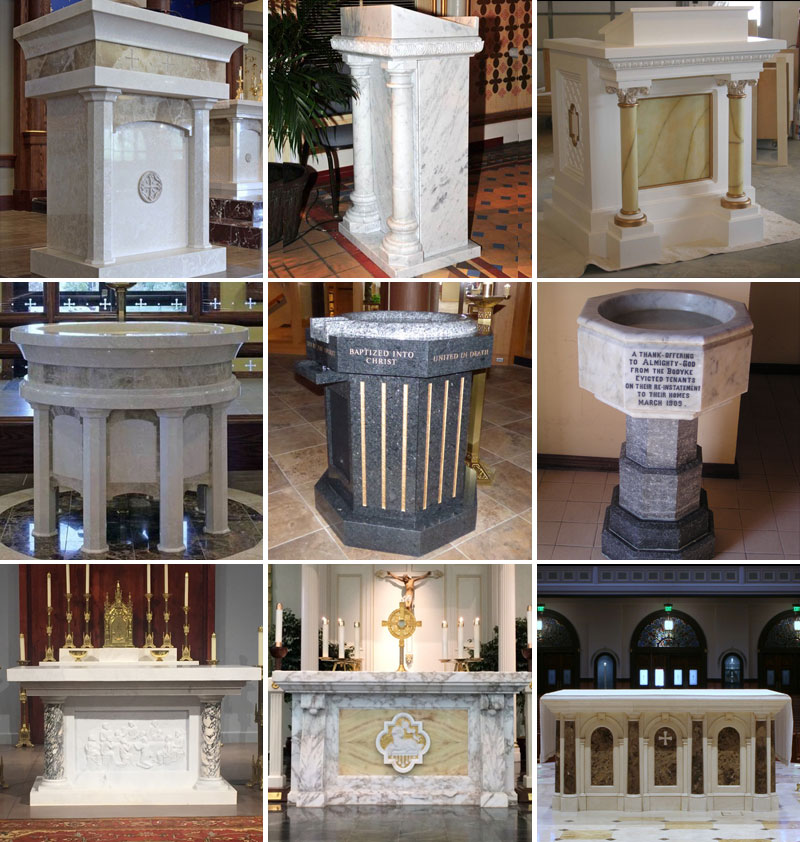 religious jesus mary statues