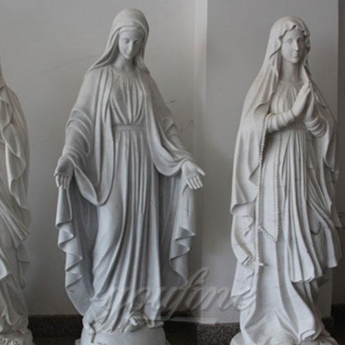 Hand Carved and Highly Polished Famous Religious Marble Mary with Different Positions