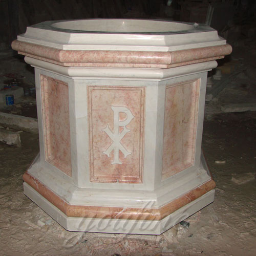 Hot Selling Natural Stone Font of Church from China Supplier